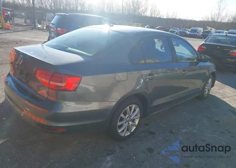 2015 Volkswagen Jetta 1.8T Se from USA, damaged, VIN 3VWD17AJ8FM205521